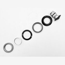 Styrfittings, integreret lejer, 1 1/8" - 1 1/4"