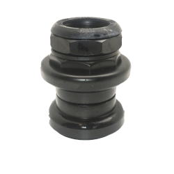 Styrfittings, Gevind 1 1/8". sort, stl.