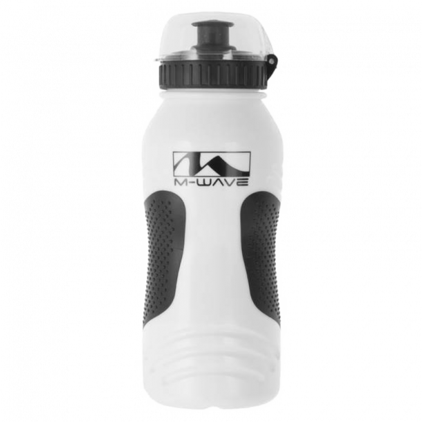 Drikkeflaske, hvid, 600ml. M-WAVE
