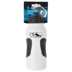 Drikkeflaske, hvid, 600ml. M-WAVE