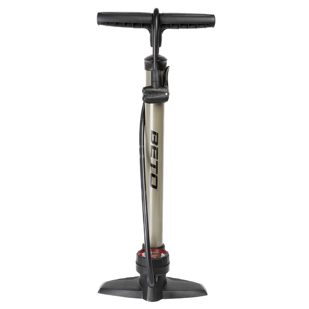 Gulvpumpe med manometer, BETO